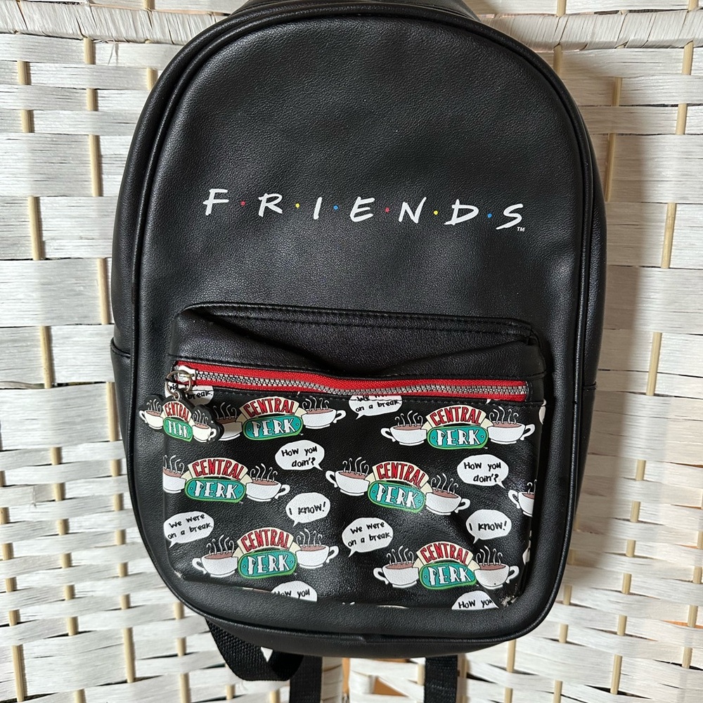 Friends Central Perk Mini Backpack by Primark there is some wear on the corners - Picture 8 of 14